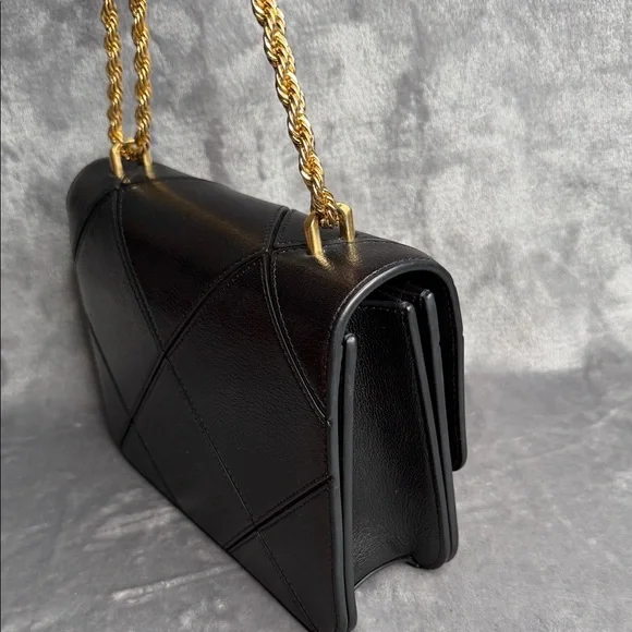 Tory Burch Black Crossbody Bag with Gold Accents - Picture 6 of 11